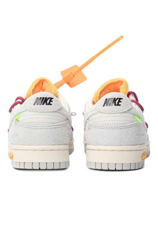 Кроссовки Dunk Low «Off-White Lot» | Nike | Серый - 3