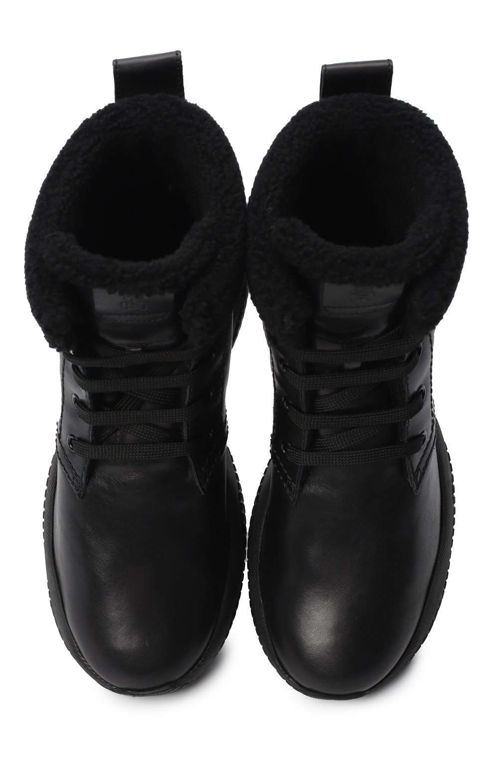 Кожаные ботинки | Hogan | Чёрный - 2