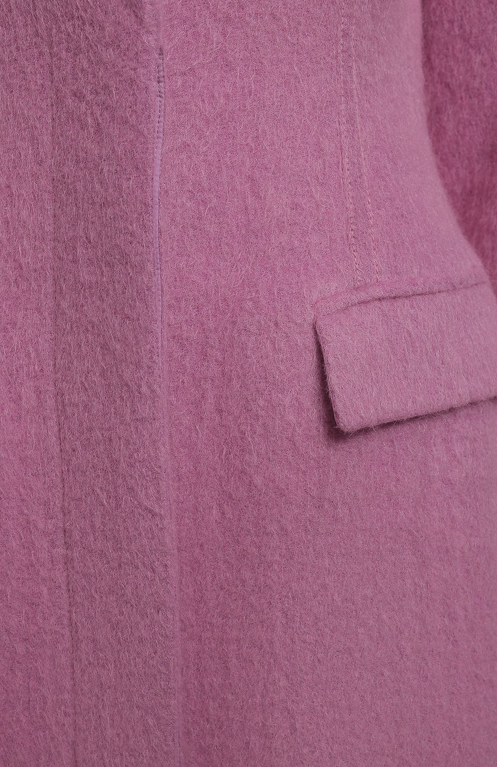 Пальто из шерсти и мохера | 3.1 Phillip Lim | Розовый - 3