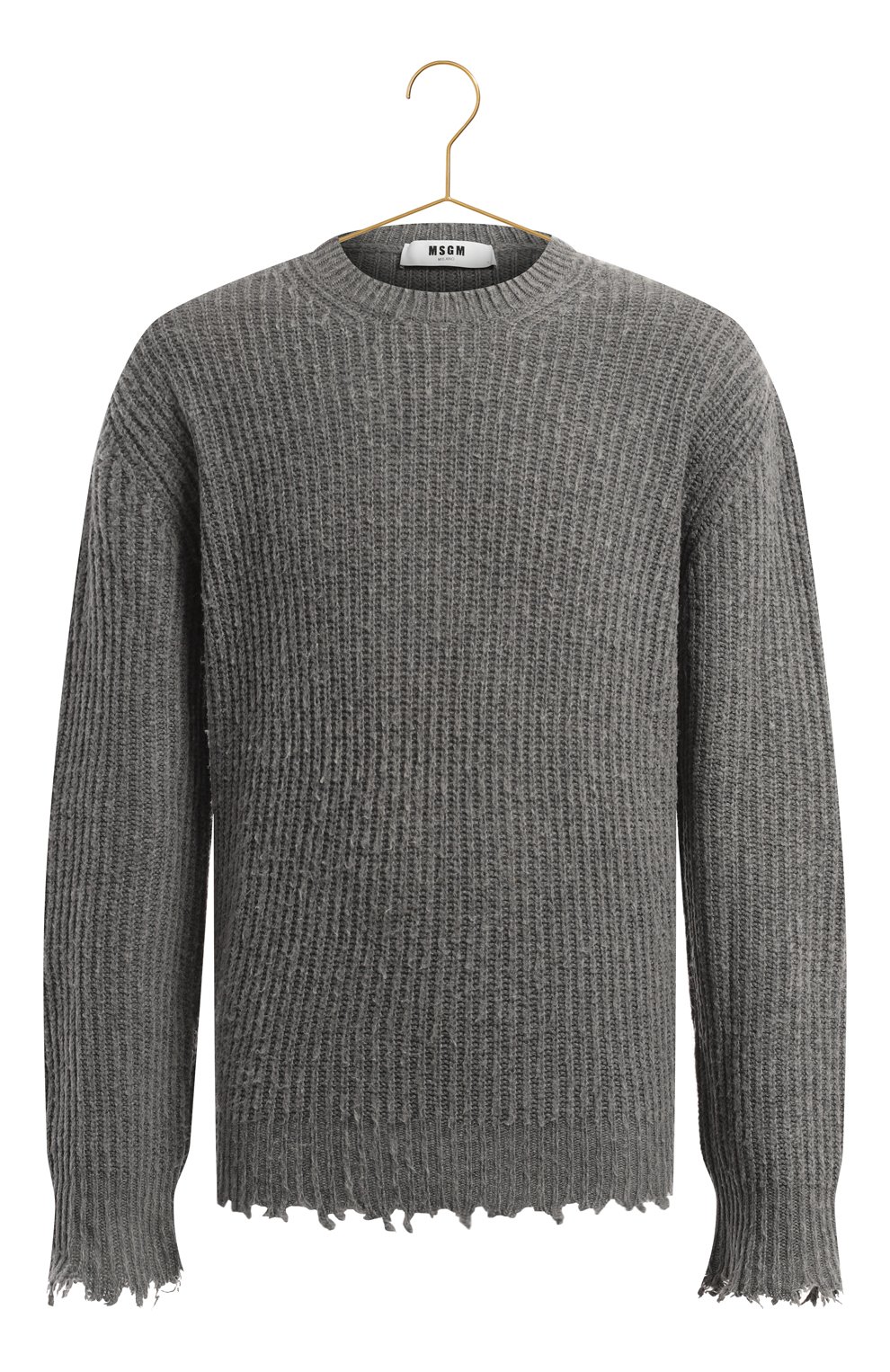 Шерстяной свитер | MSGM | Серый - 1