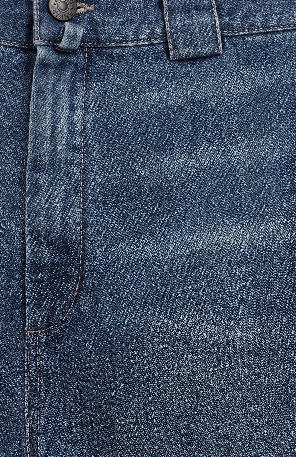 Джинсовые шорты | Lanvin | Голубой - 4