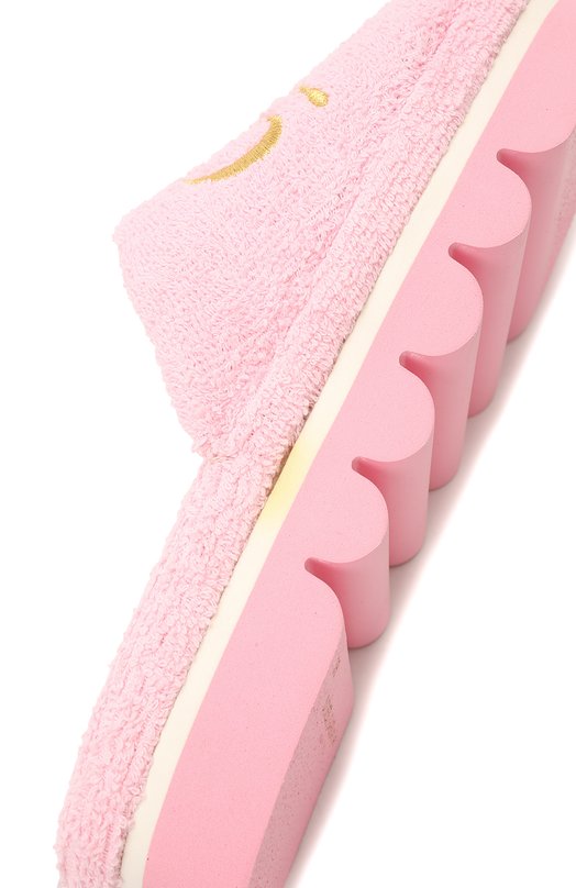 Текстильные домашние туфли Pantofola | Dolce & Gabbana | Розовый - 9