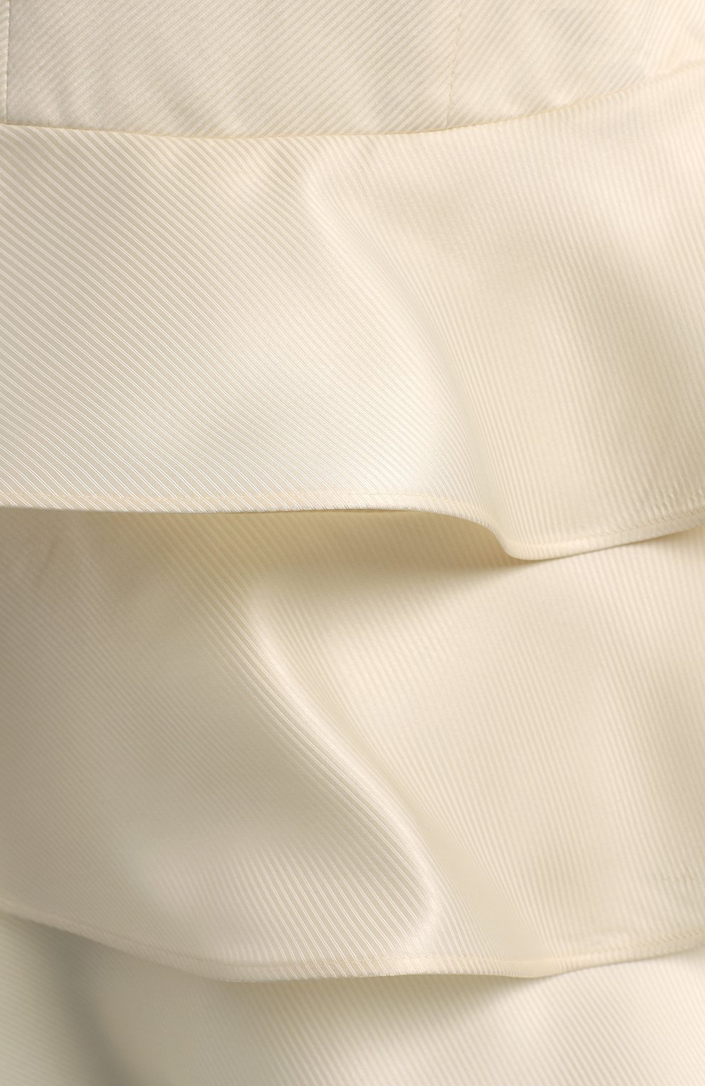 Шелковое платье | Giorgio Armani | Белый - 3
