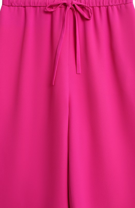 Шелковые брюки | Valentino | Розовый - 4