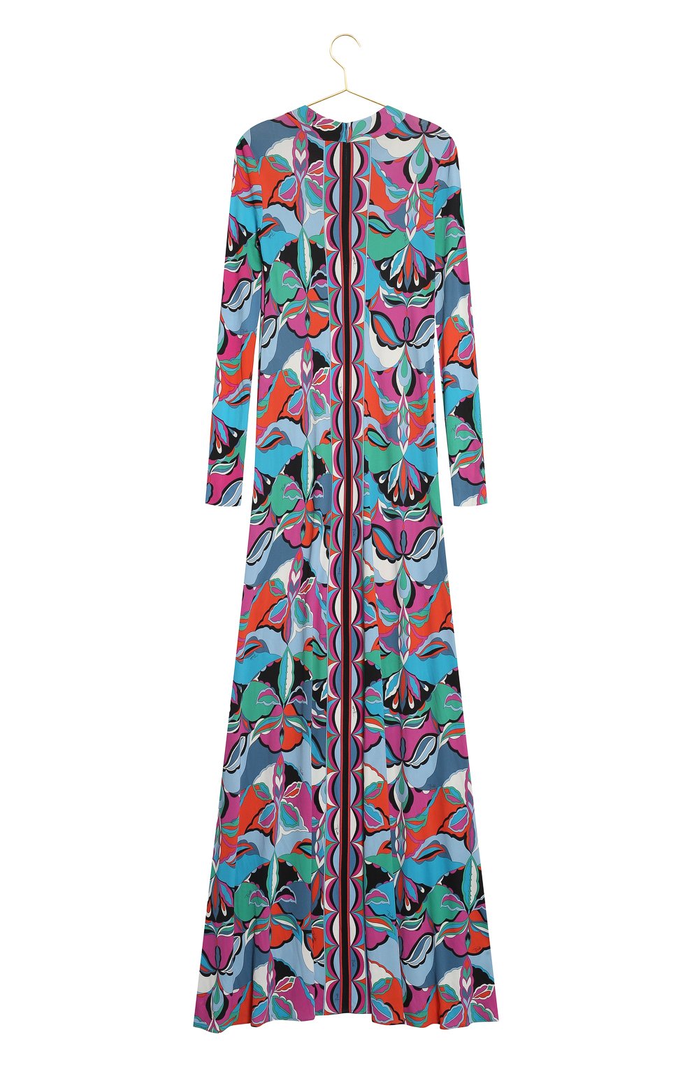 Платье из вискозы и шелка | Emilio Pucci | Разноцветный - 2