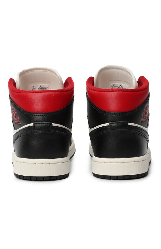 Кеды Air Jordan 1 Mid Gym Red Panda | Nike | Чёрно-белый - 3