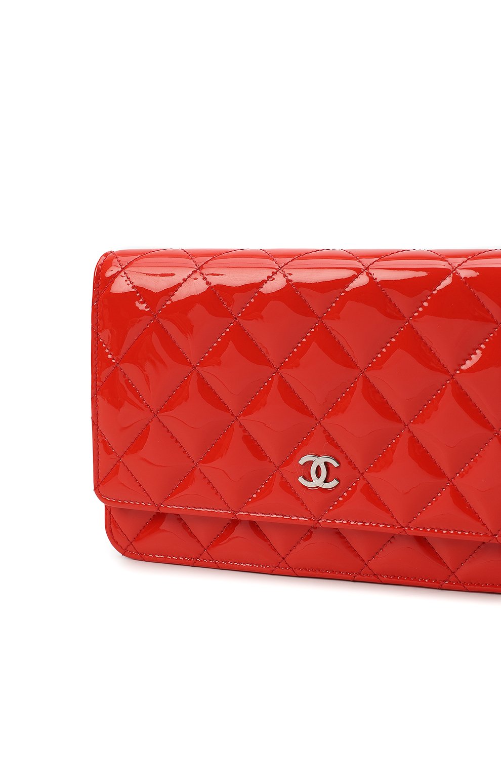Сумка CC Wallet On Chain | Chanel | Красный - 6