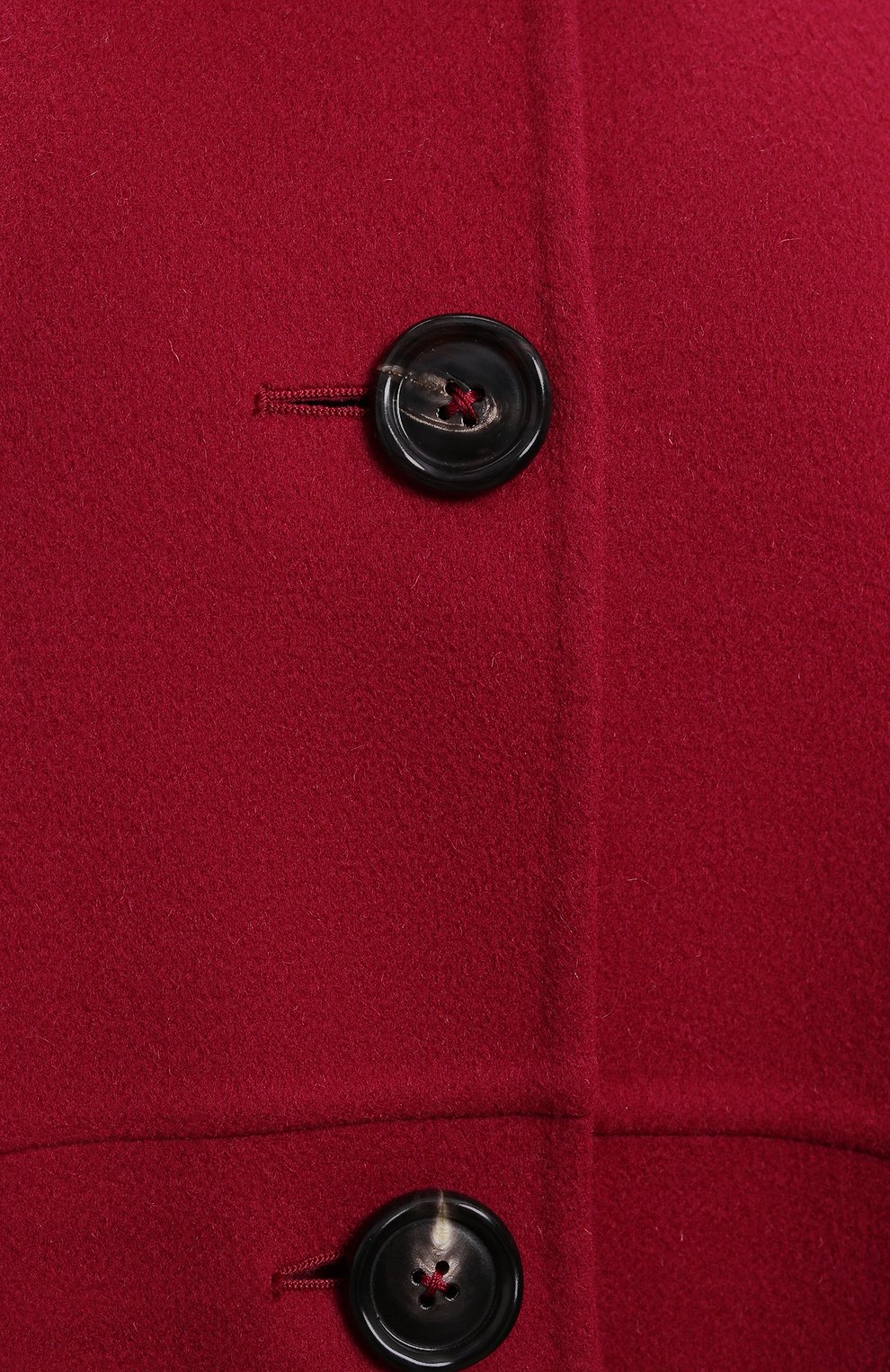 Пальто из шерсти и кашемира | Marni | Бордовый - 3