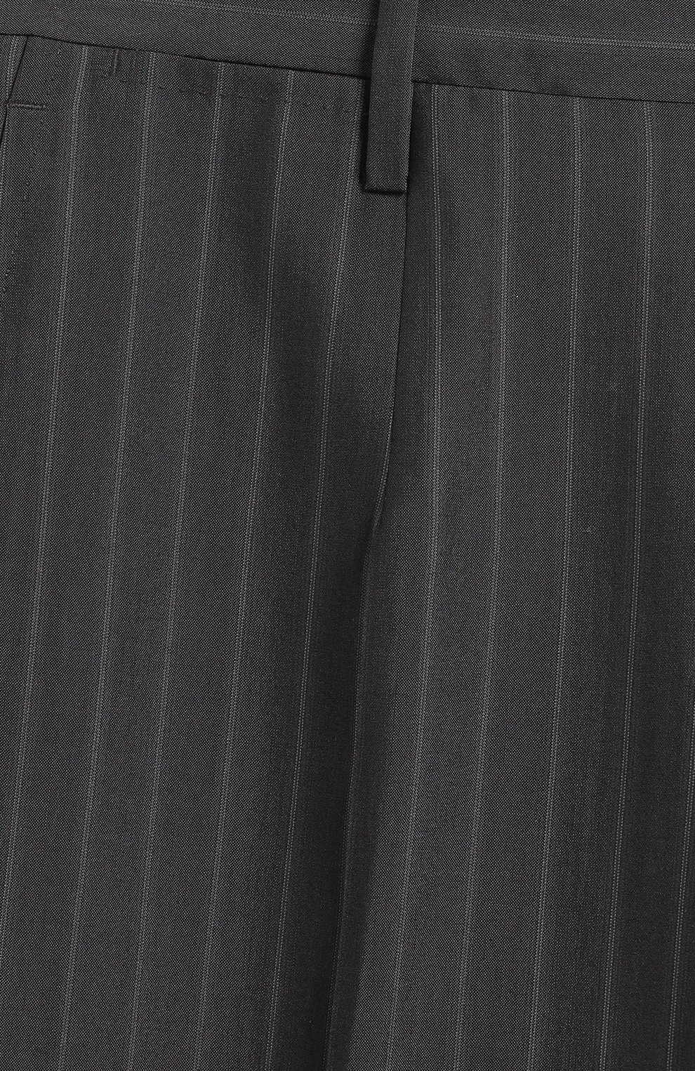 Костюм из шерсти и шелка | Dolce & Gabbana | Серый - 8