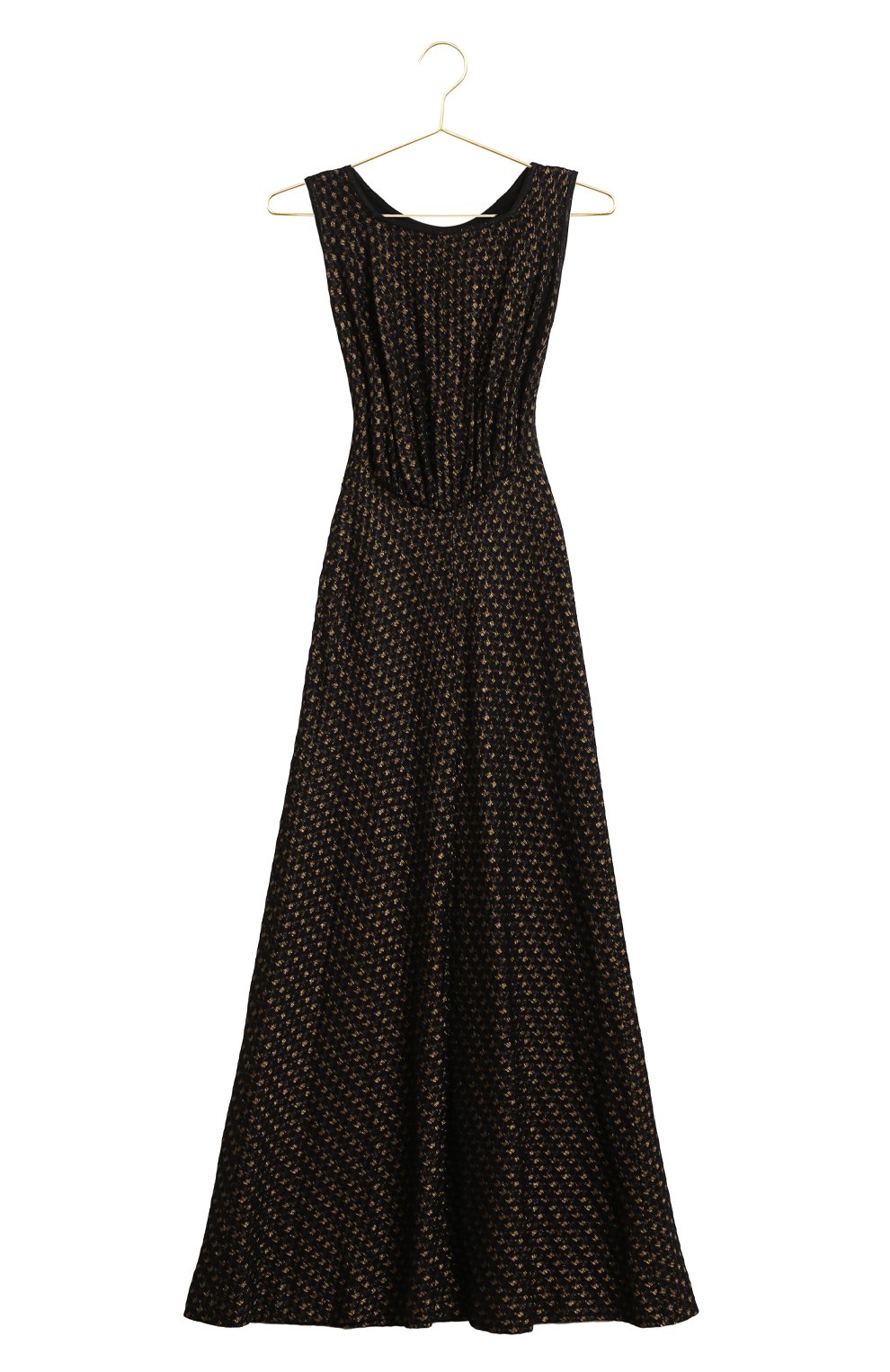 Платье из вискозы и шелка | Alaia | Чёрный - 1