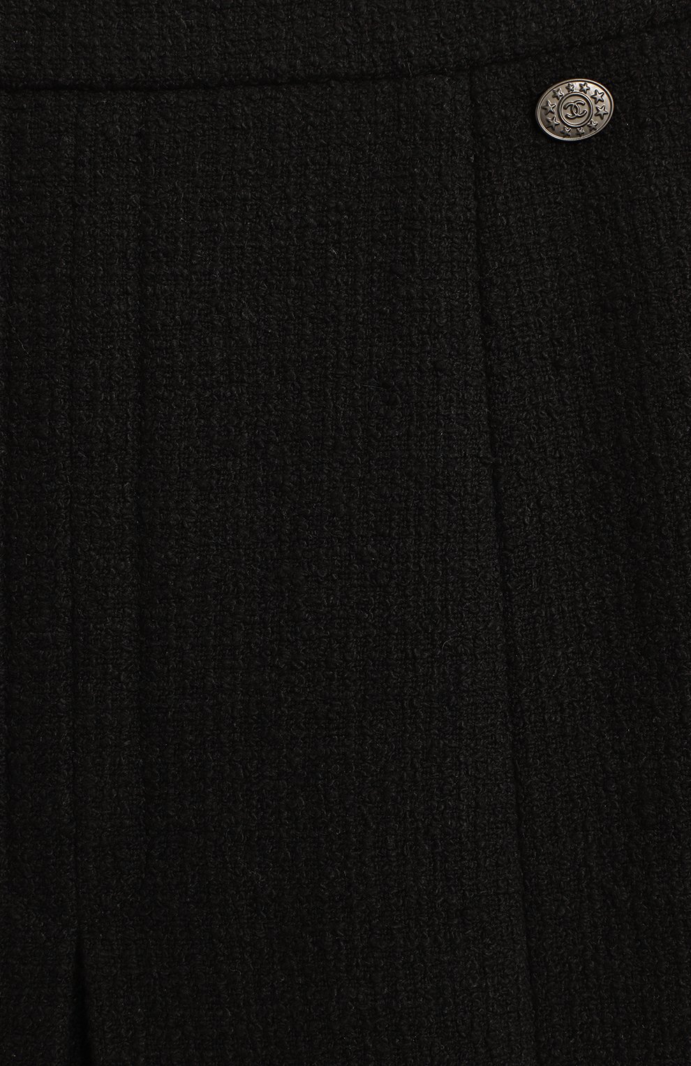 Хлопковая юбка | Chanel | Чёрный - 3