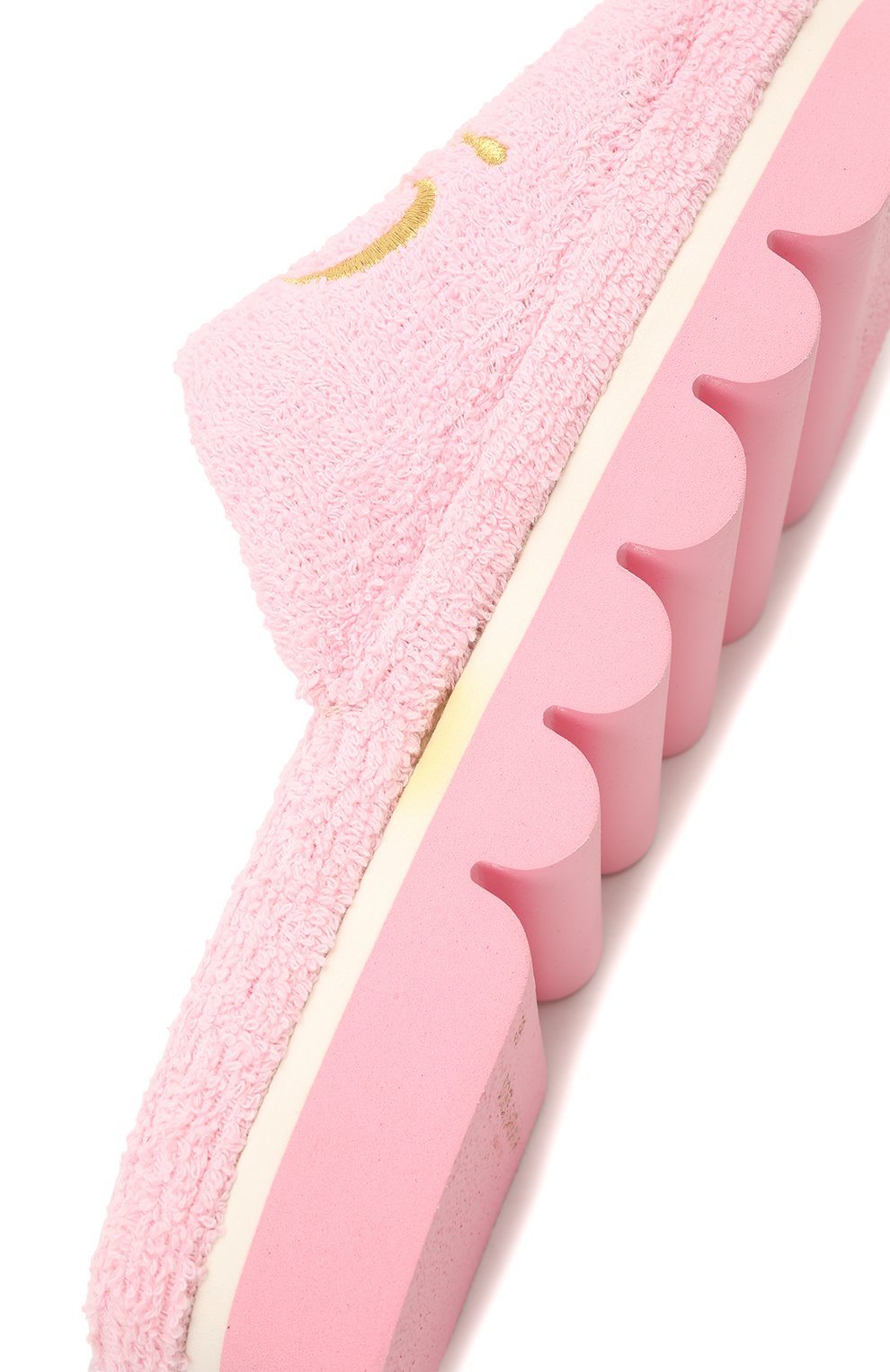 Текстильные домашние туфли Pantofola | Dolce & Gabbana | Розовый - 9