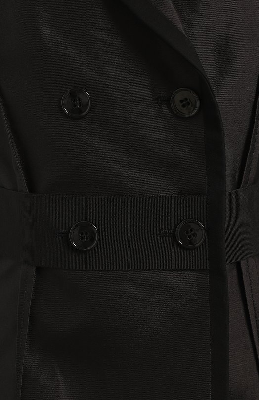 Шелковый жакет | Dolce & Gabbana | Чёрный - 3