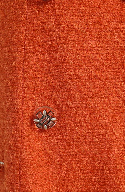 Шерстяное пальто | Chanel | Оранжевый - 3