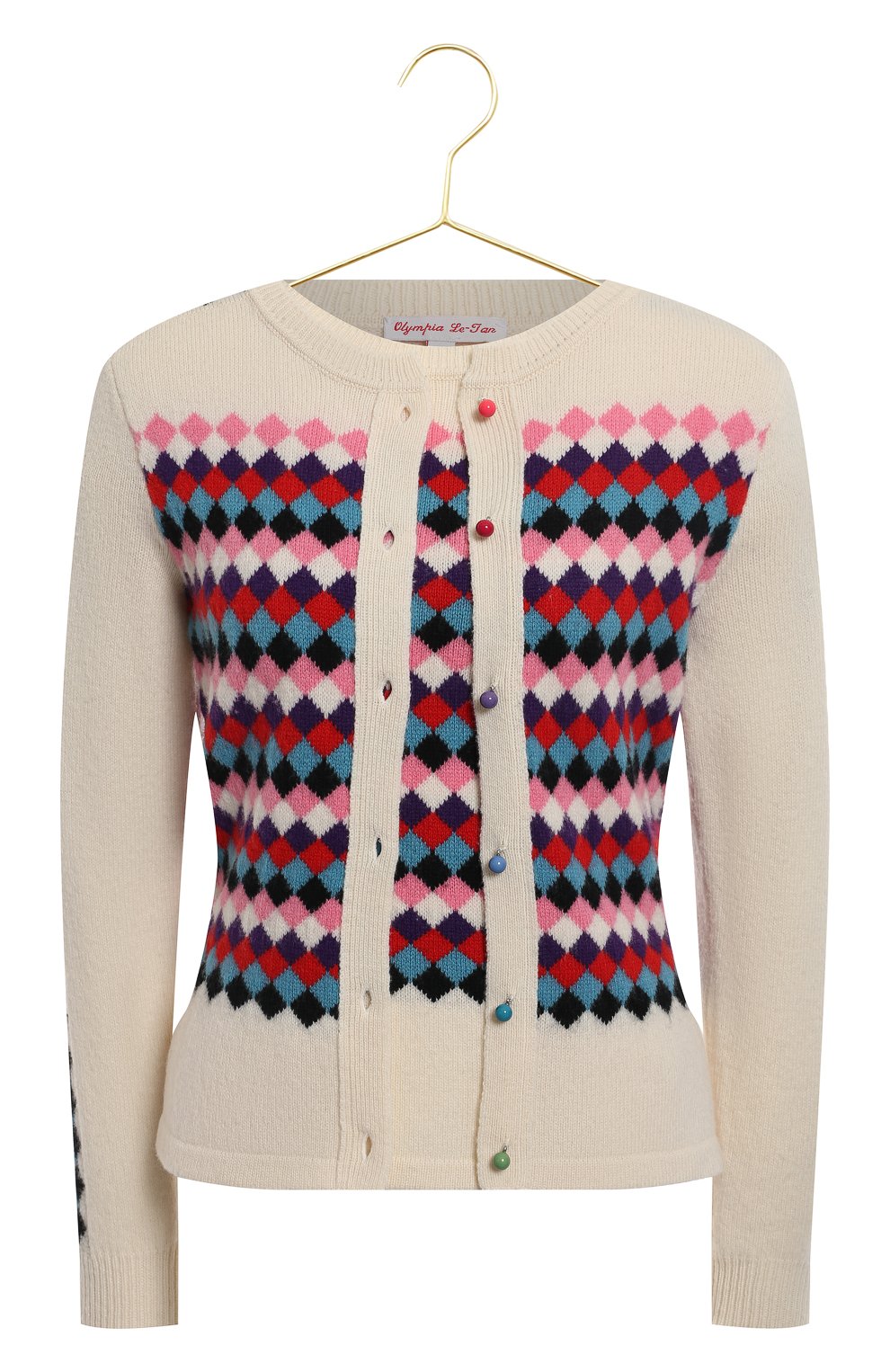 Шерстяной кардиган и пуловер | Olympia Le-Tan | Разноцветный - 1