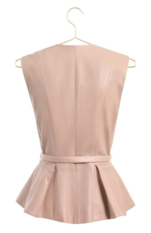 Кожаный жилет | Dior | Розовый - 2