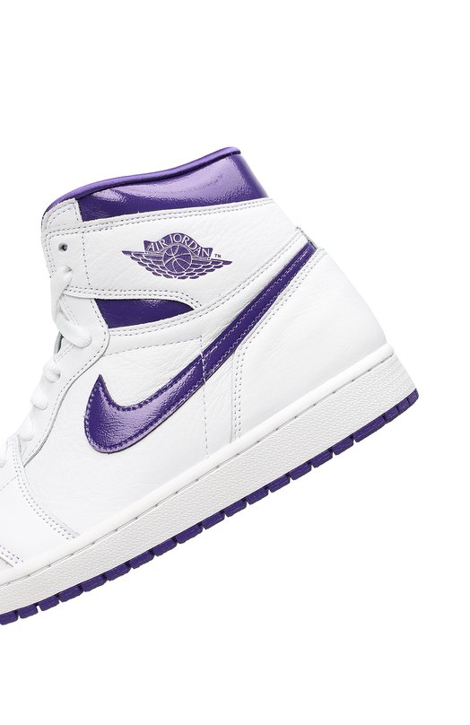 Кеды Jordan 1 Retro High Court Purple | Nike | Белый - 8