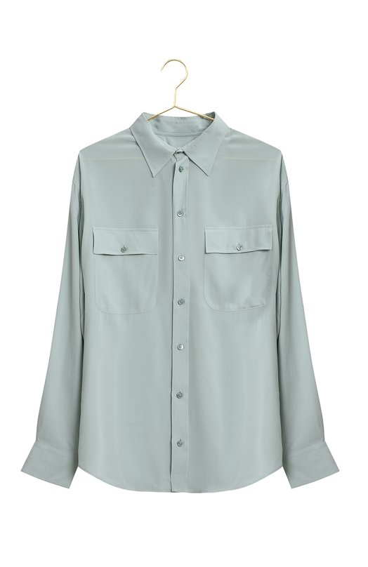 Шелковая рубашка | Ralph Lauren | Зелёный - 1