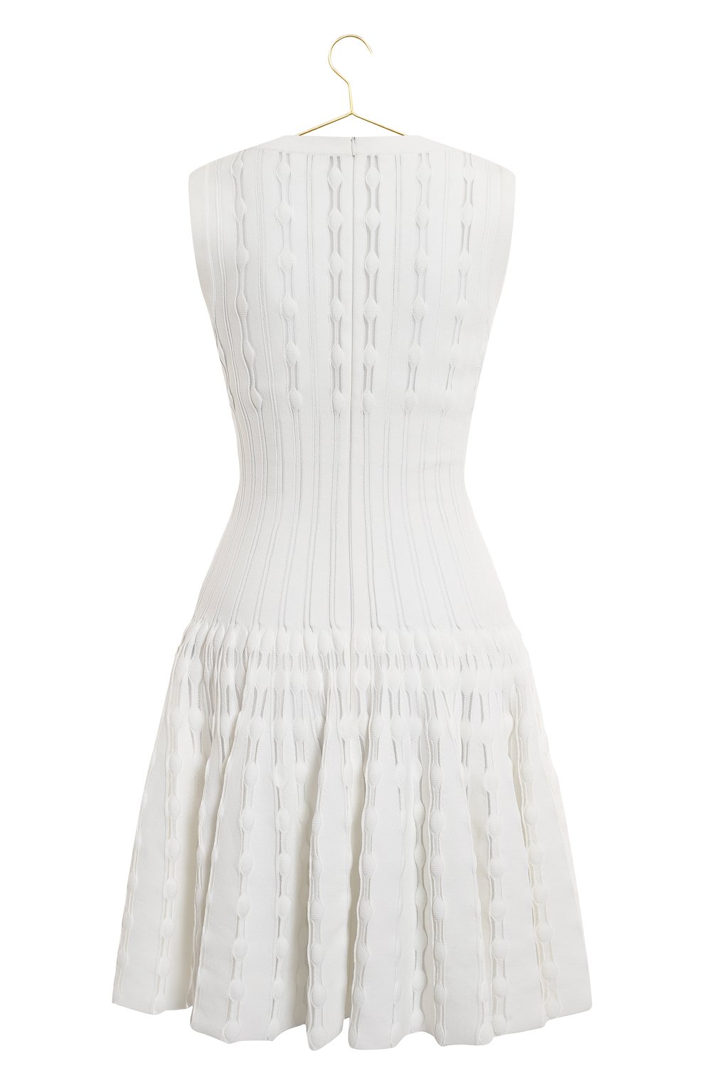 Платье из вискозы | Alaia | Белый - 2