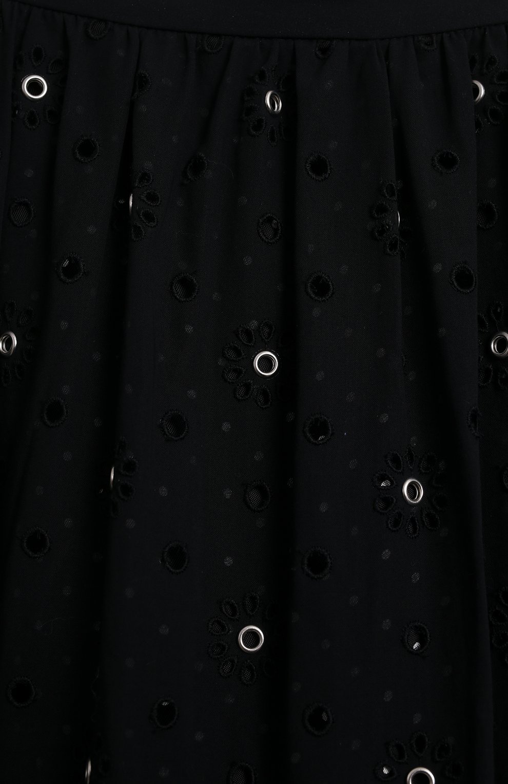Хлопковая юбка | Marc by Marc Jacobs | Чёрный - 3