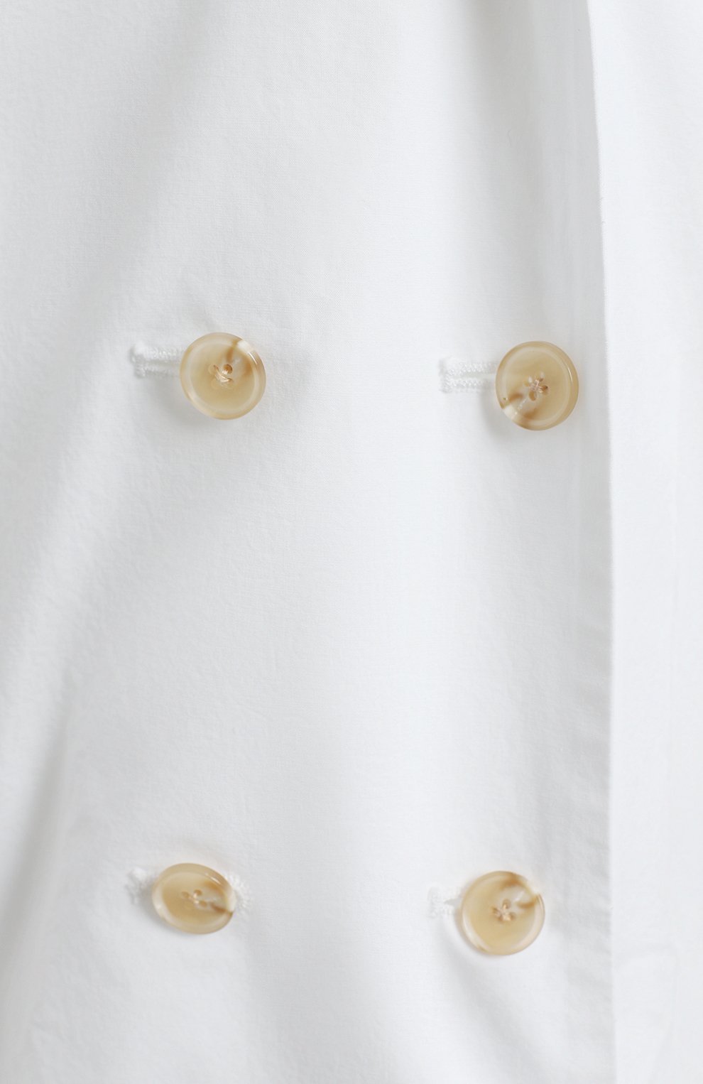 Хлопковая блузка | Rosie Assoulin | Белый - 3