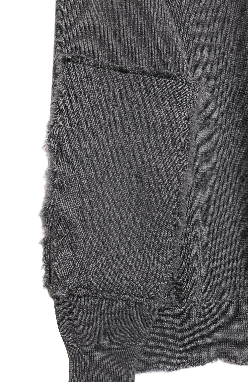 Шерстяной пуловер | Hillier Bartley | Серый - 3