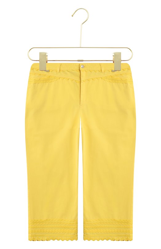 Хлопковые брюки | Escada | Жёлтый - 1