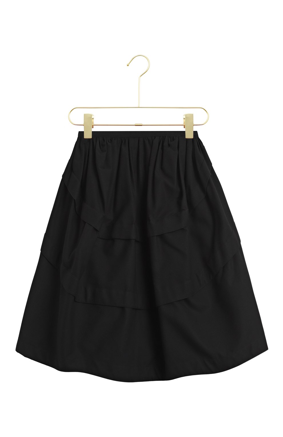 Хлопковая юбка | Alaia | Чёрный - 1