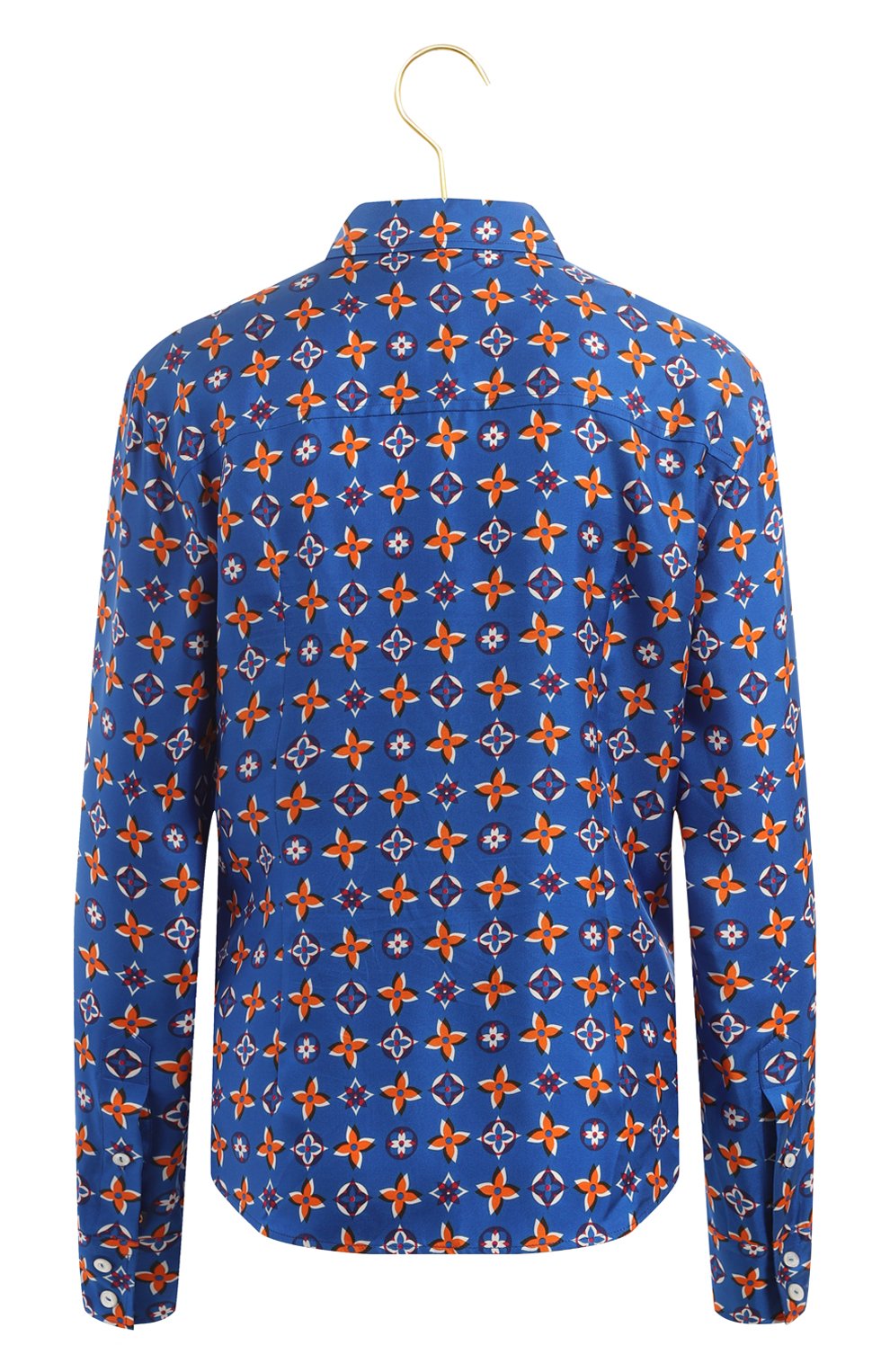 Шелковая блузка | Louis Vuitton | Синий - 2