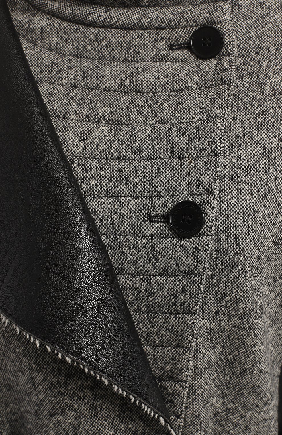 Шерстяное пальто | Stella McCartney | Серый - 3