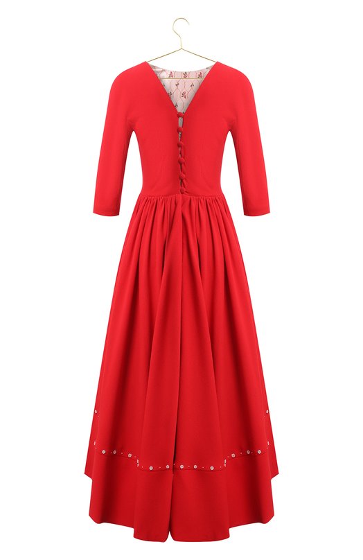 Шерстяное платье | Ulyana Sergeenko | Красный - 2