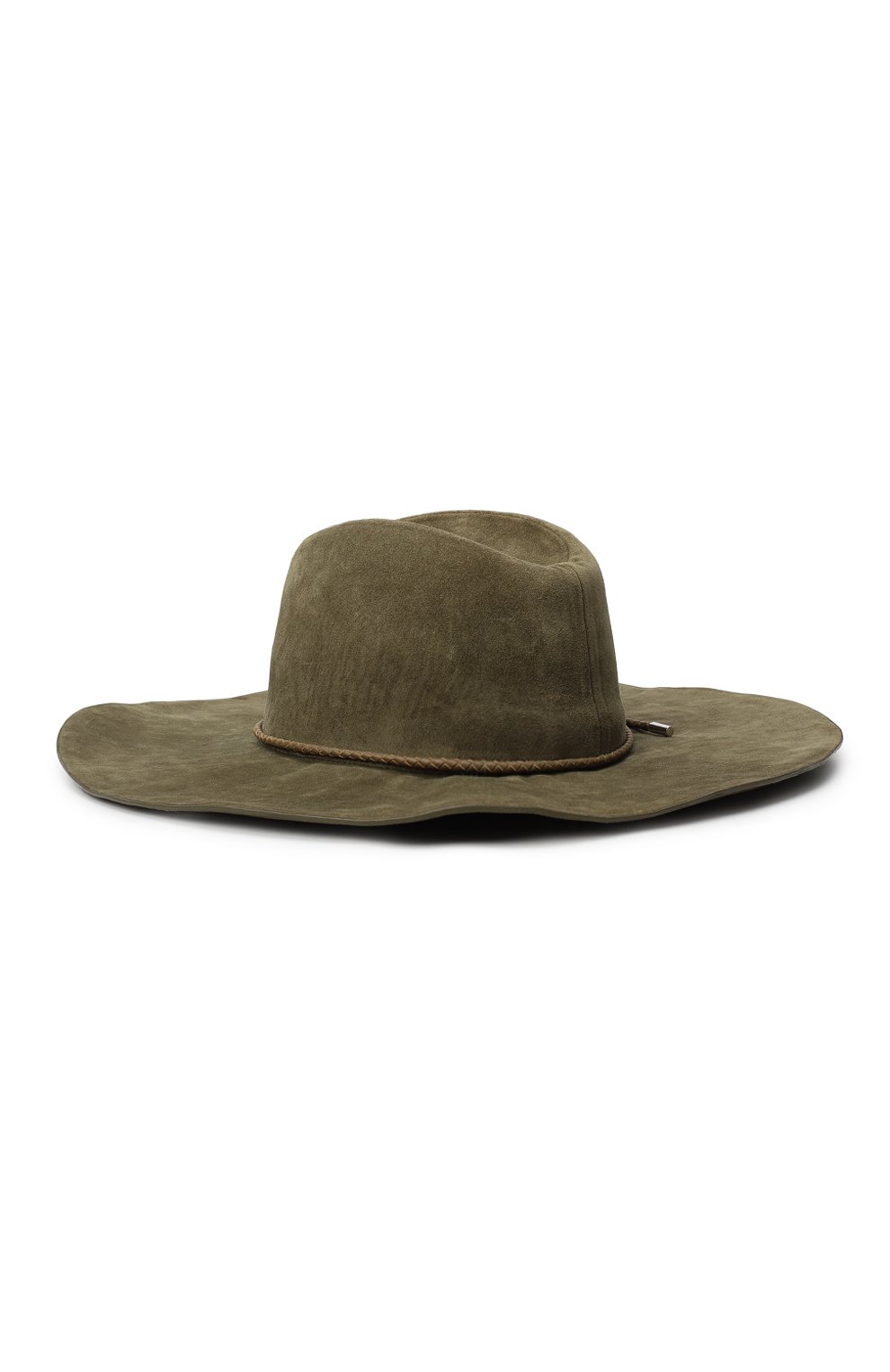 Замшевая шляпа | Emilio Pucci | Хаки - 2
