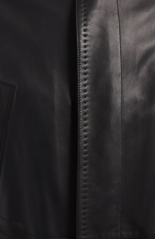 Кожаная куртка | Brioni | Чёрный - 3