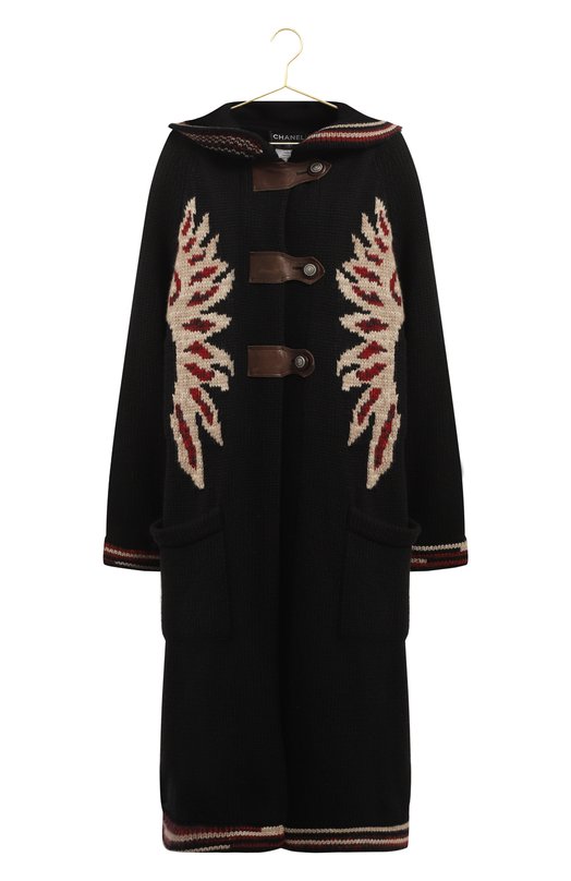 Кашемировое пальто | Chanel | Чёрный - 1