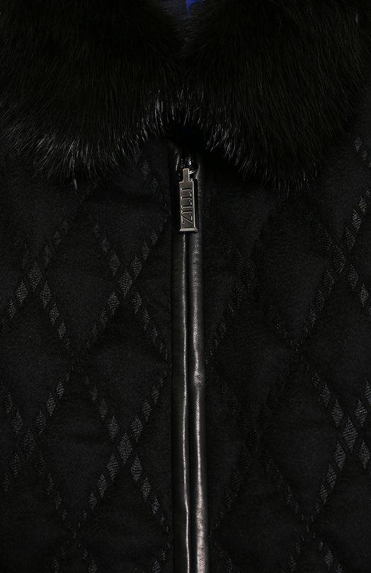 Кашемировая куртка | Zilli | Чёрный - 3