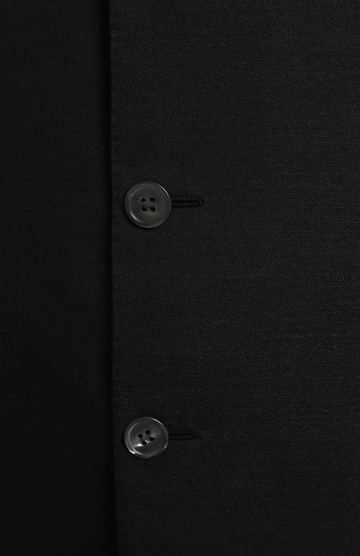 Костюм из шерсти и шелка | Brioni | Чёрный - 6