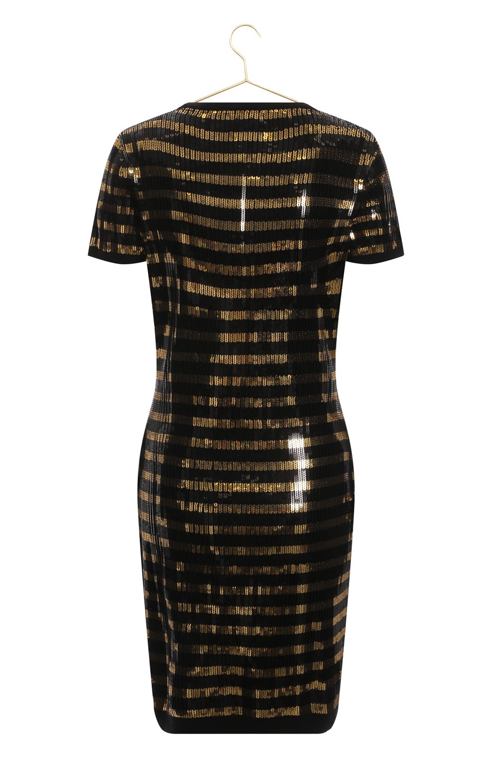Шерстяное платье с пайетками | Ralph Lauren | Чёрный - 2