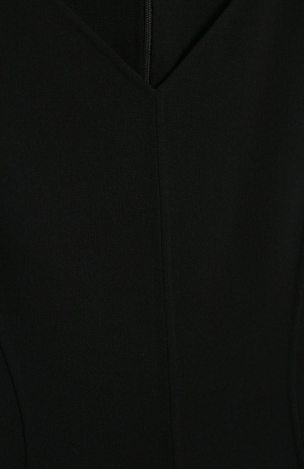Платье из шерсти и вискозы | Michael Kors Collection | Чёрный - 3