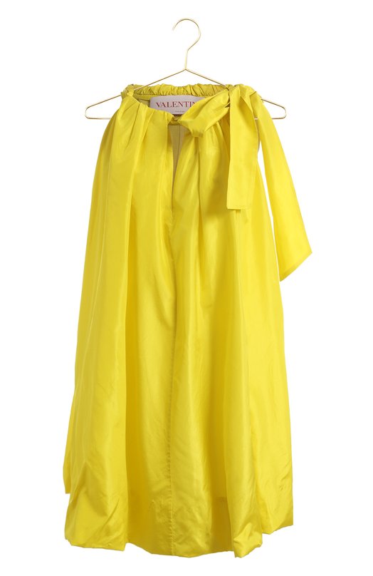 Шелковое платье | Valentino | Жёлтый - 1