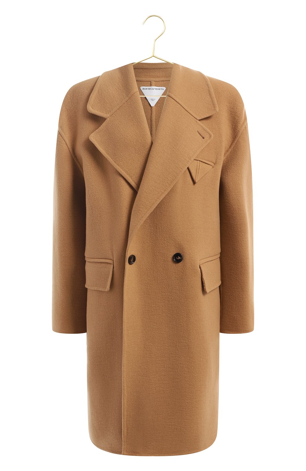 Кашемировое пальто | Bottega Veneta | Коричневый - 1