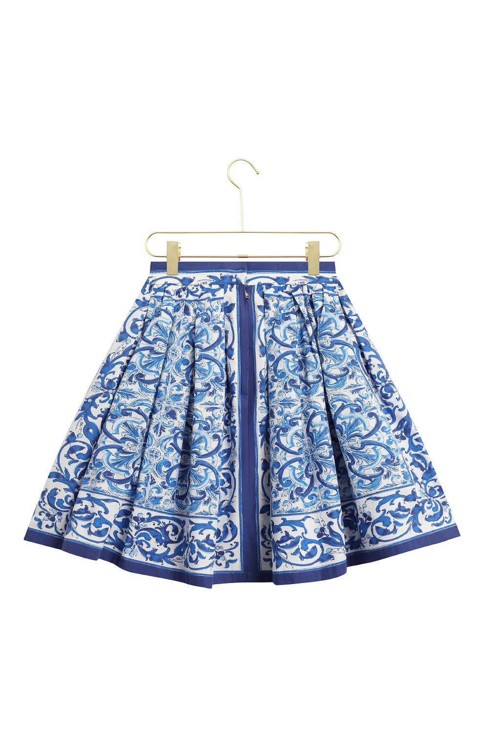 Хлопковая юбка | Dolce & Gabbana | Синий - 2