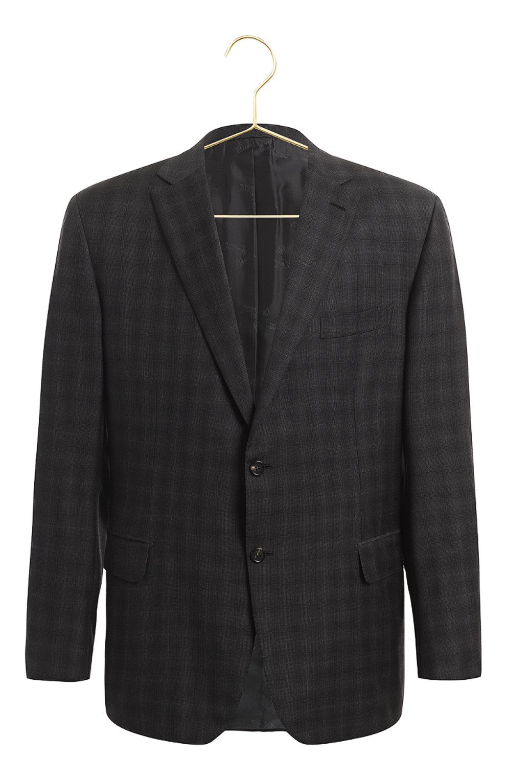 Шерстяной пиджак | Brioni | Серый - 1