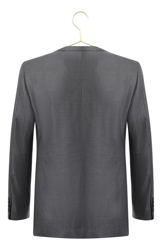 Пиджак из шерсти и шелка | Canali | Серый - 2