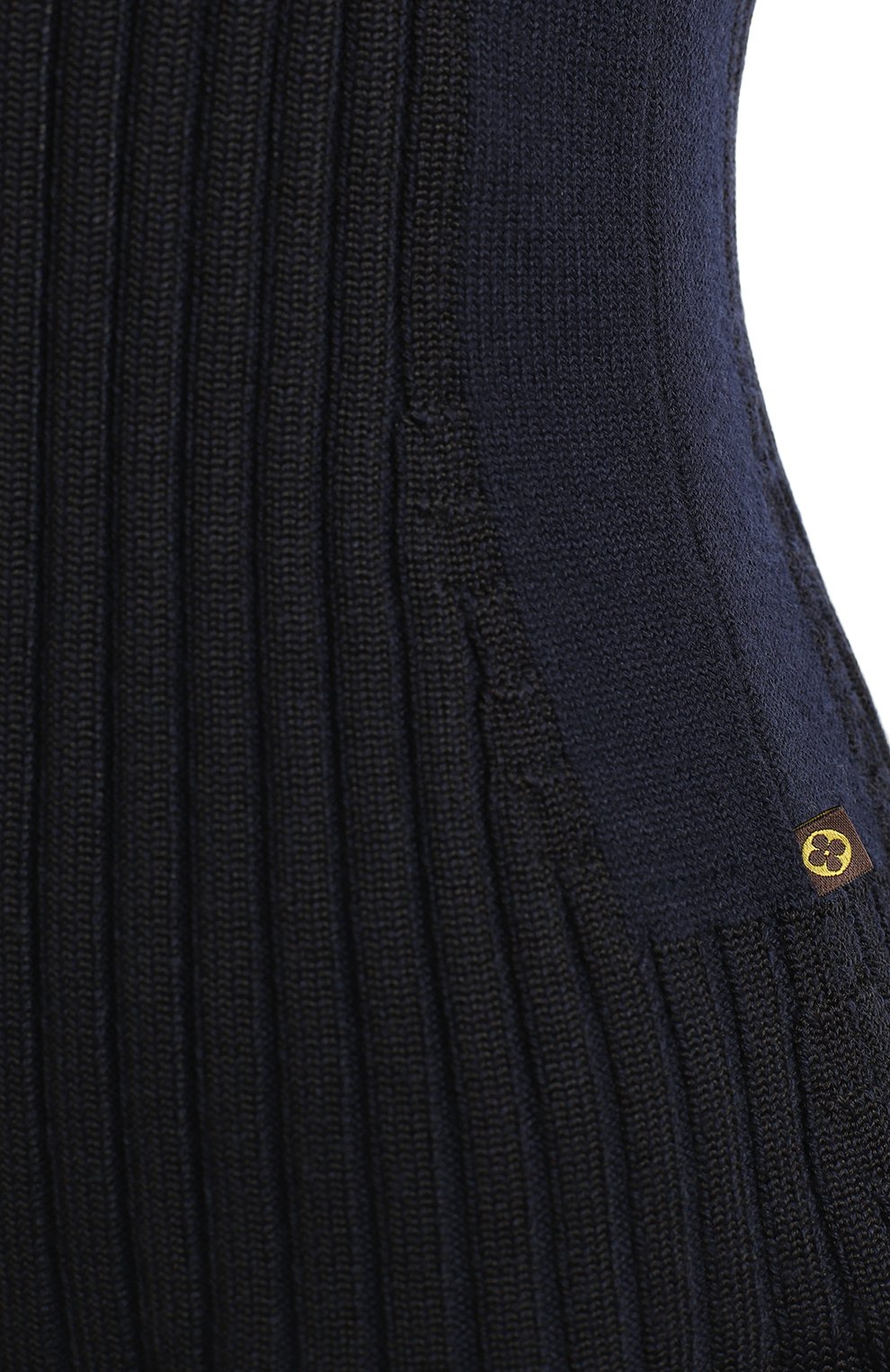 Топ из шерсти и вискозы | Louis Vuitton | Синий - 3