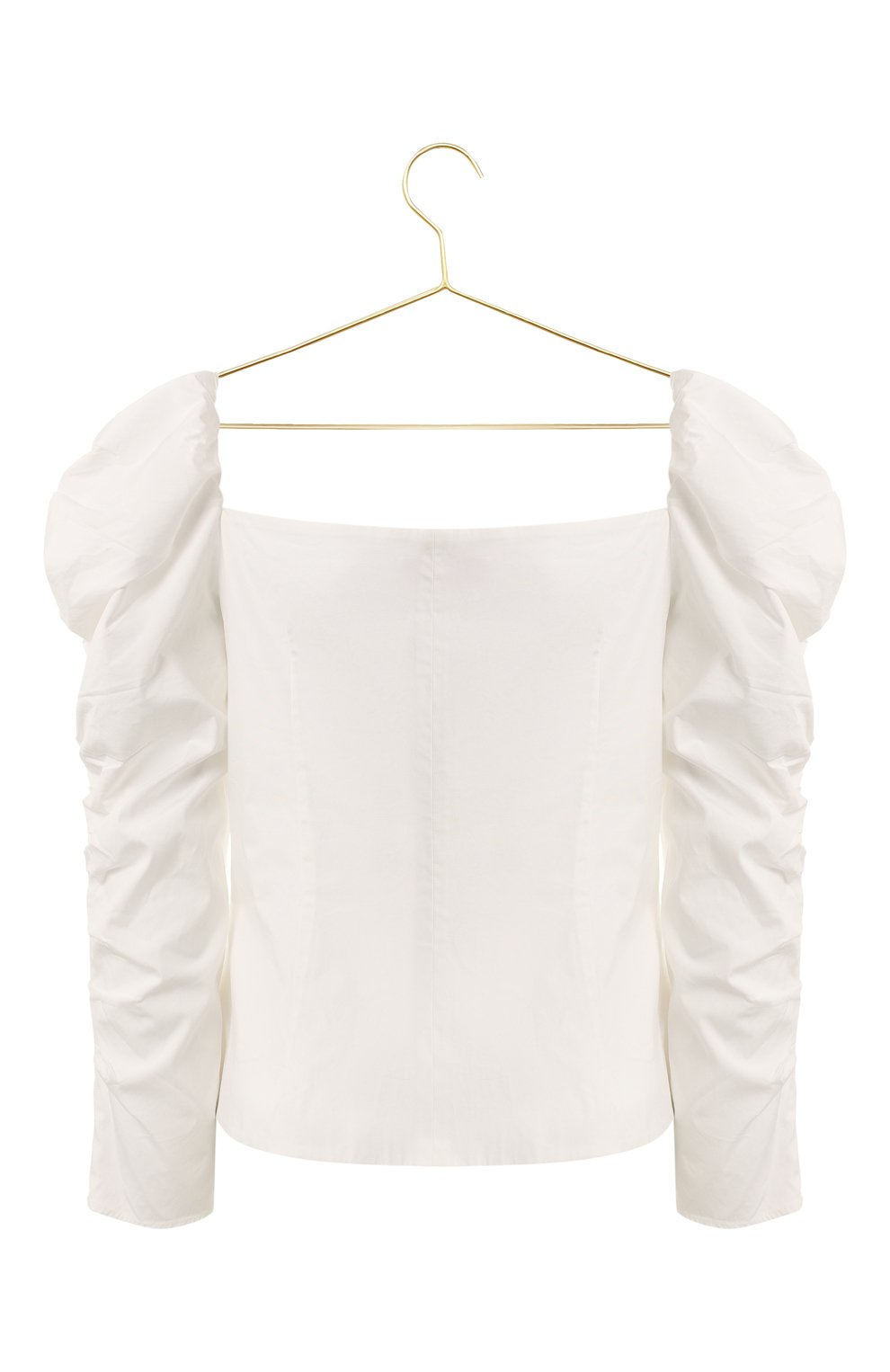 Хлопковая блузка | Carolina Herrera | Белый - 2