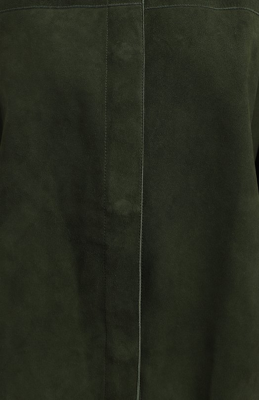 Двусторонняя куртка из кожи | DROMe | Зелёный - 5
