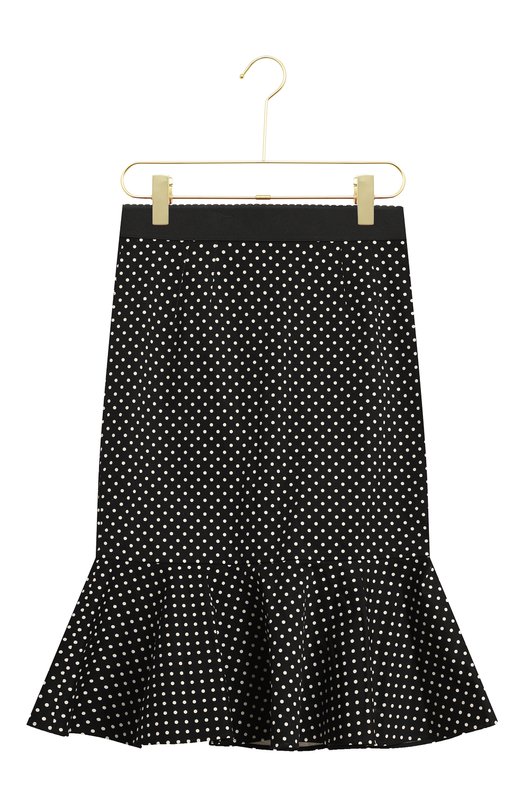 Хлопковая юбка | Dolce & Gabbana | Чёрно-белый - 1