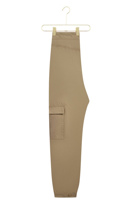 Хлопковые брюки | Loewe | Зелёный - 2