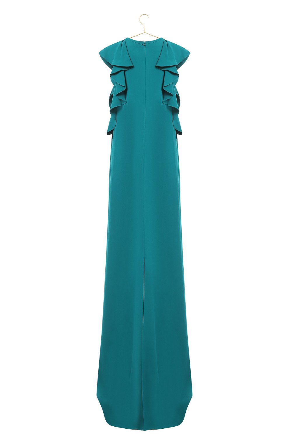 Платье из вискозы | Lanvin | Зелёный - 2