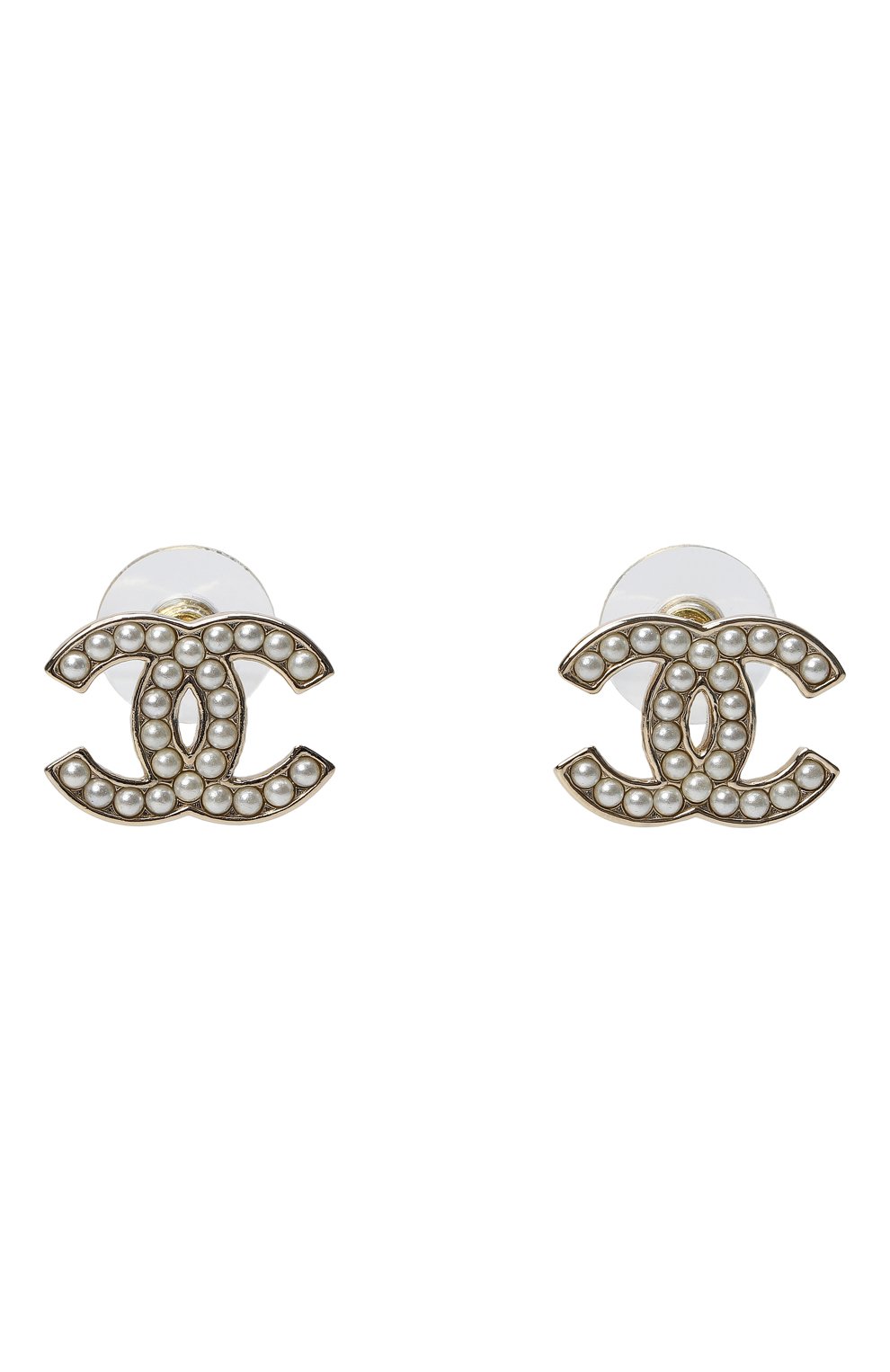 Серьги Chanel, цвет Золотой купить на ресейл-платформе TSUM Collect ...